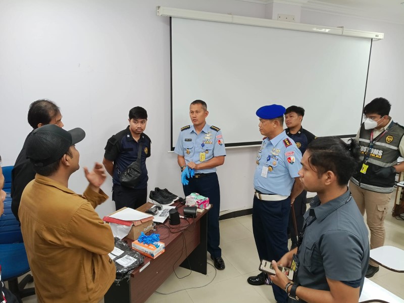 Petugas Gagalkan Penyelundupan Narkoba di Bandara SSK II Pekanbaru