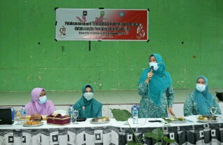 PKK Siak Gelar Rapid Tes Gratis Bagi Kaum Ibu Di Tualang