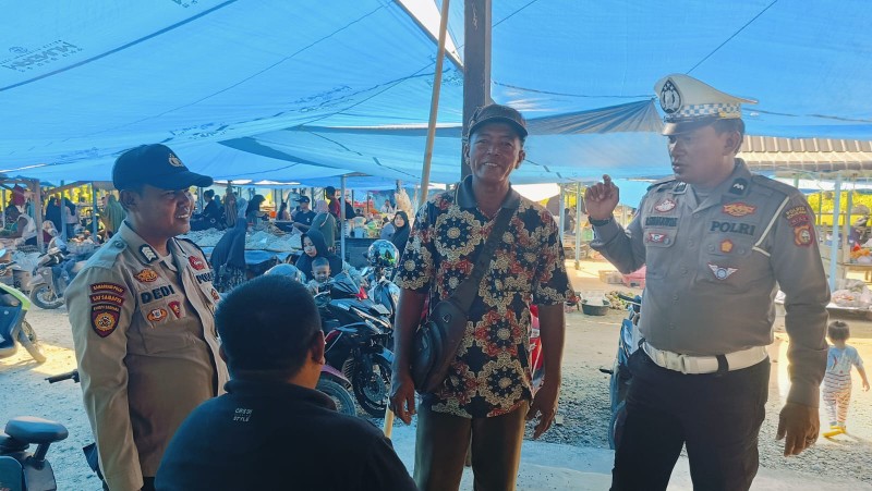 Polsek Kunto Darussalam Berharap Masyarakat Tidak Terpecah Belah karena Berbeda Pilihan Pilkada 2024