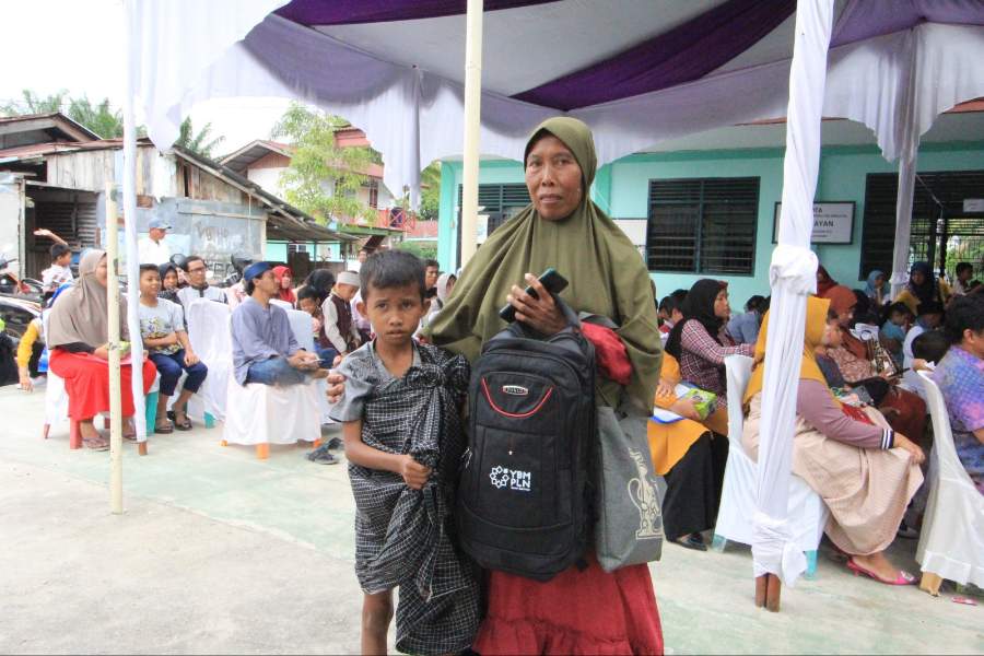 455 Anak Yatim dan Dhuafa di Riau dan Kepri Ikuti Sunatan Massal YBM PLN