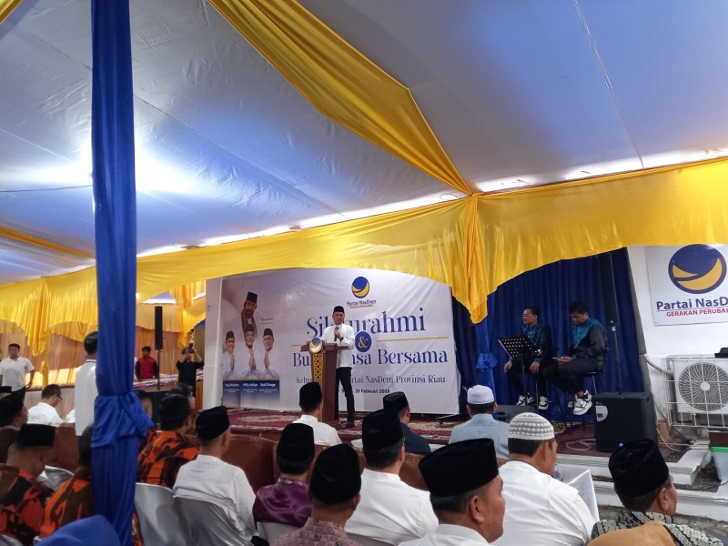 Buka Puasa Bersama di Kantor DPW, NasDem Riau Teguhkan Soliditas Partai