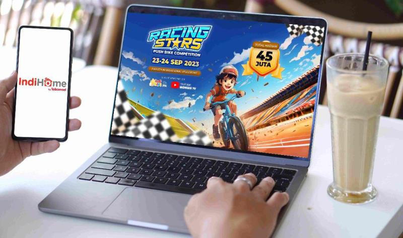 IndiHome Menggelar Racing Stars Push Bike Competition 2023