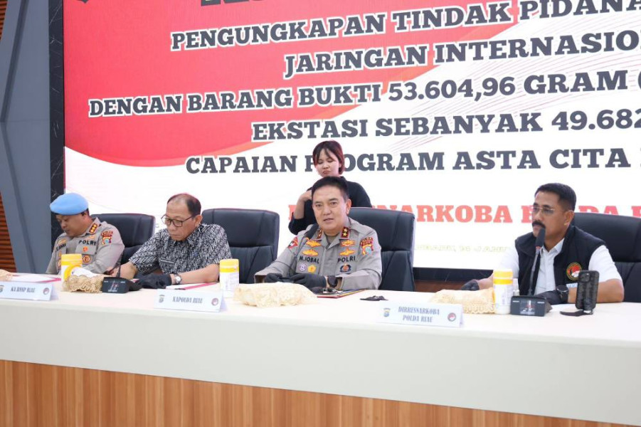 Pesan Keras Kapolda Riau kepada Jajaran Terkait Mafia Narkoba: Hentikan Meskipun Mereka Mati!