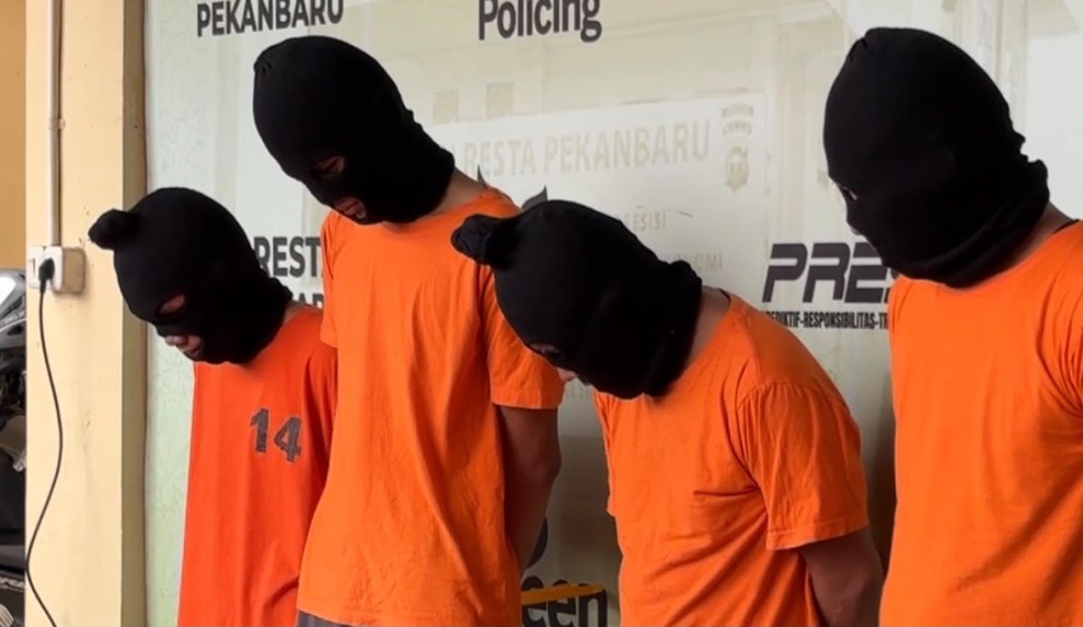 Aksi Begal Sadis di Pekanbaru Terungkap, Motor NMax Sempat Dibawa ke Sumbar