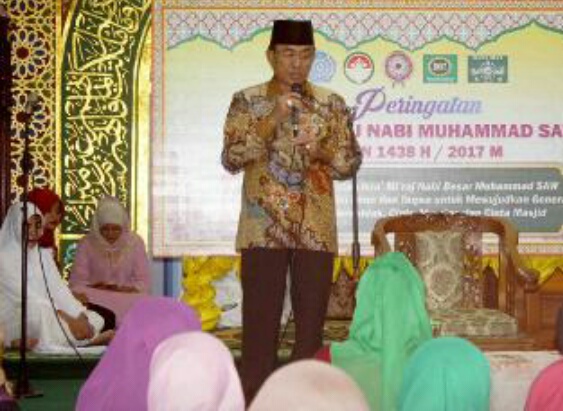 Sejumlah Organisasi Perempuan di Inhil Gelar Isra Miraj 