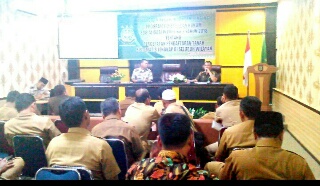Kejari Kuantan Singingi Sosialisasikan PTSL Terhadap Aparatur Pemerintahan Desa