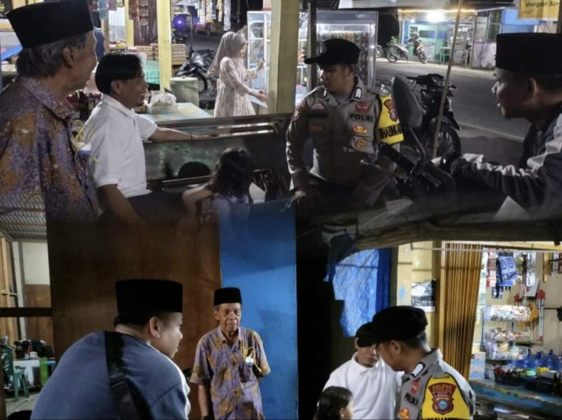 Jaga Situasi Kondusif Pilkada, Polsek Tempuling Gelar Patroli Malam Hari