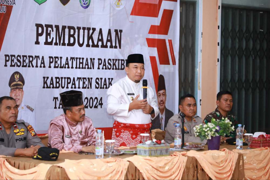 Hadiri Pembukaan Peserta Pelatihan Paskibraka, Ini Pesan Wabup Husni