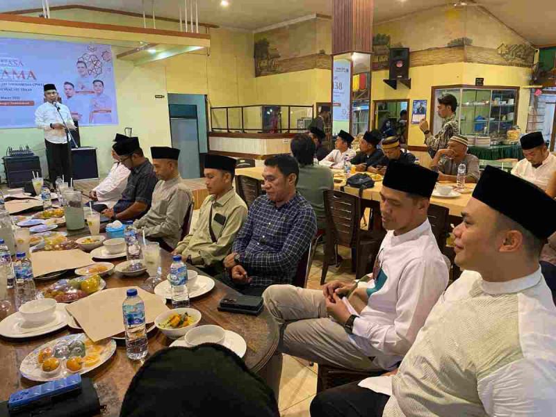 Dihadiri Forkopimda dan Mitra, PWI Inhil Gelar Buka Puasa Bersama