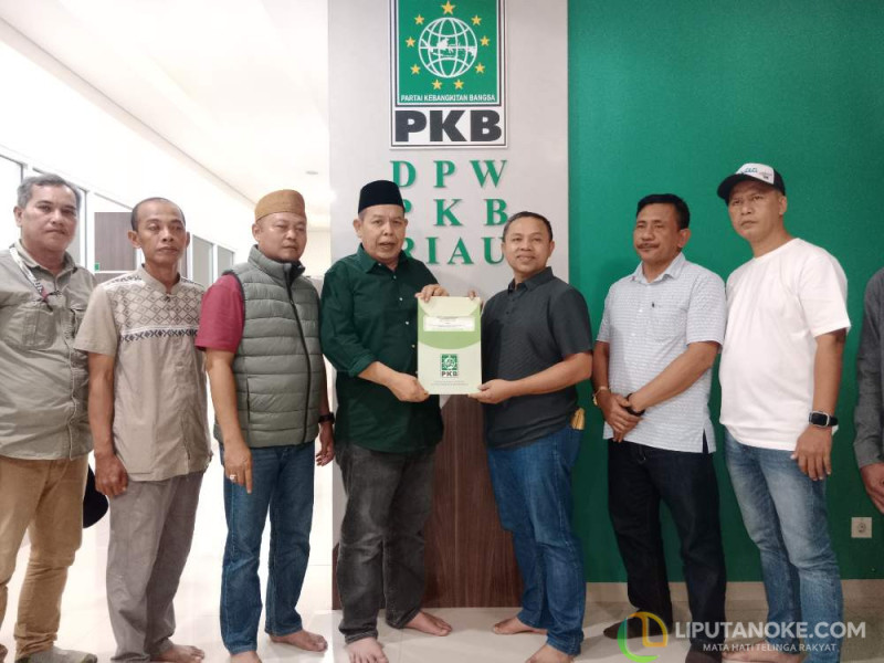 Serahkan SK B1KWK, PKB Usung Pasangan Irving Kahar - Sugianto Untuk Pilkada Siak