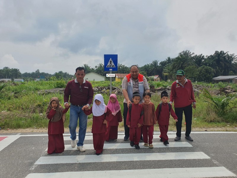 Peduli Keselamatan Warga, PHR Hadirkan Zona Selamat Sekolah di Tapung