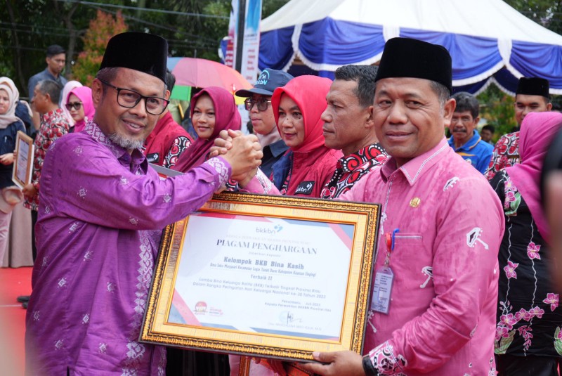 Kuansing Raih Penghargaan Terbaik II Lomba BKB Tingkat Provinsi Riau