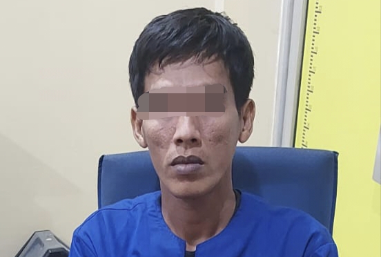 Polisi Amankan Seorang Pemuda dan Inex Berlogo Kepala Firaun di Siak