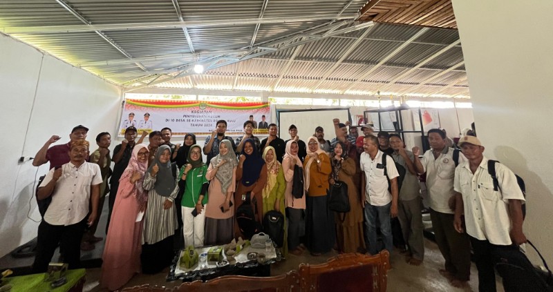 Masyarakat Desa Koto Tandun Terima Penyuluhan Hukum Sistem Terpadu Polri, Jaksa, Hakim PN hingga Hakim PA