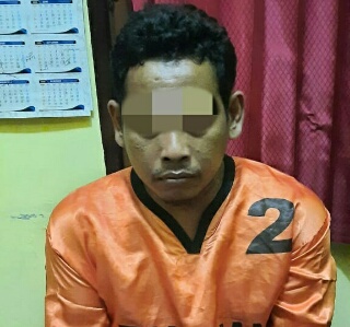 Polsek Logas Tanah Darat Bekuk Bandar Narkoba