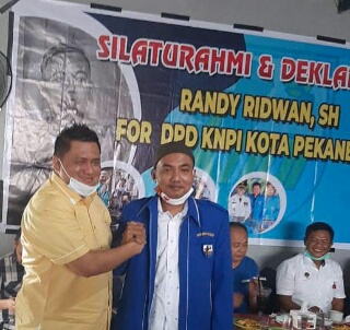 Didukung Para Senior, Randy Ridwan Deklarasi Maju sebagai Ketua DPD KNPI Pekanbaru