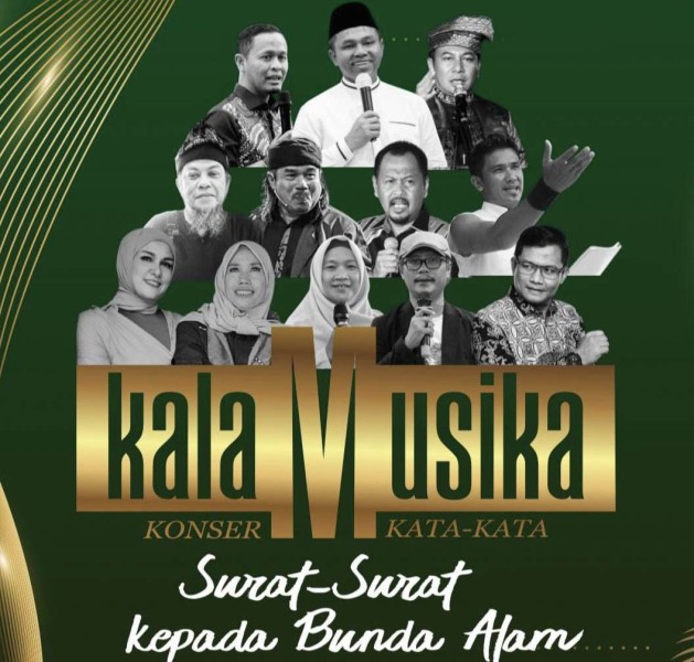 Gubri, Kapolda, dan Walikota akan Tampil Baca Puisi di KalaMusika 2025, Ini Jadwal dan Lokasinya