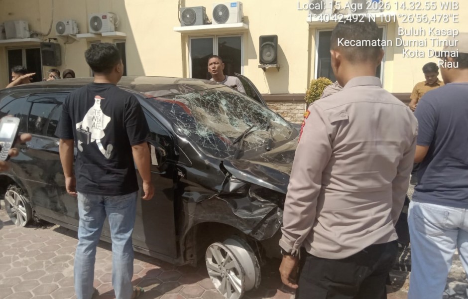 Panik! 2 Pria Diduga Pencuri Tiba-tiba Masuk ke Mapolres Dumai, Begini Kisahnya