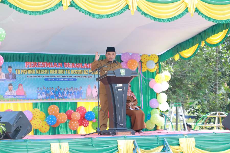 Pemkab Siak Ubah Status TK Swasta Menjadi TK Negeri