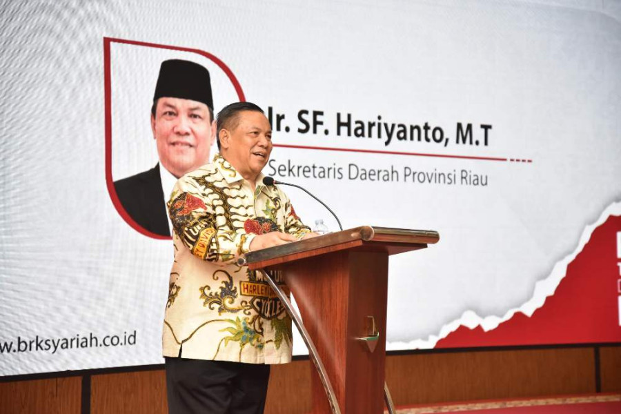 Jadi Pembicara Workshop Pencegahan Tindak Pidana Korupsi BUMD, Sekdaprov Riau Sampaikan Hal Ini