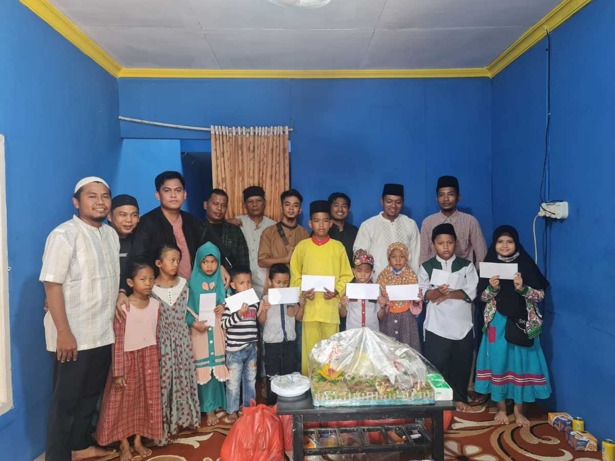 Peringati Milad, IWO Inhil Gelar Doa Bersama dan Santuni Puluhan Anak Yatim