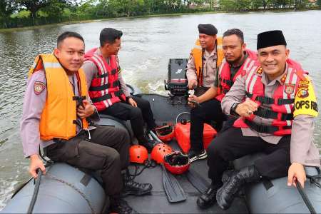 Kapolres Inhu Pantau Situasi Lokasi Wisata