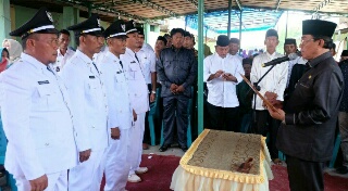 Empat Kades di Keritang Resmi Dilantik