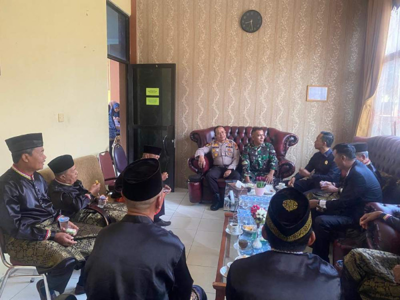 Cooling System, Kapolsek Cerenti Ajak Para Datuk dan Ninik Mamak Wujudkan Pilkada Damai