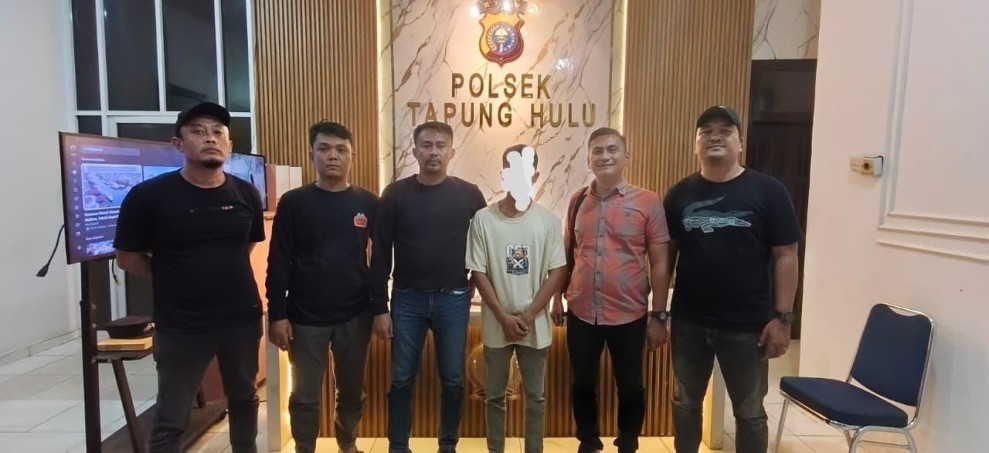 Polres Pelalawan Tangkap Pembakar Lahan 1,5 Hektare di Langgam, Pelaku Dibekuk di Kampar