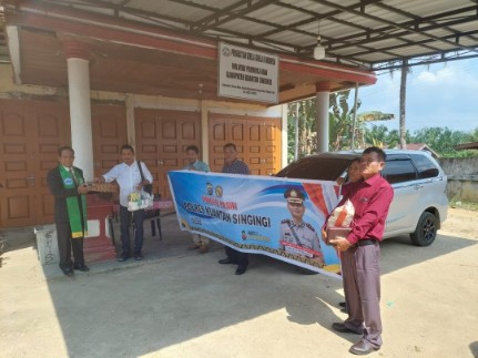 Polres Kuansing Laksanakan Program Minggu Kasih di GPIB Efrata Dalam Rangka Cooling System Pasca Pilkada 2024