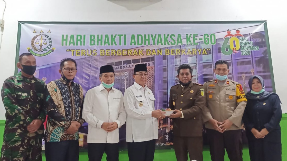 Gelar Syukuran dan Silaturrahmi, Kajari Inhil Instruksikan Jajarannya Profesional dan Berintegritas