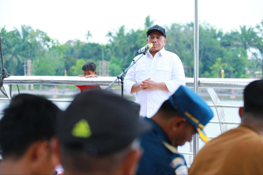 Lomba Dayung Tradisional Resmi Dibuka Bupati Siak, 44 Tim Siap Arungi Sungai Siak