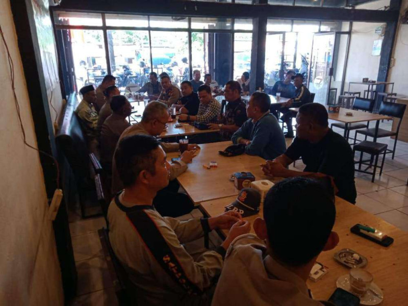 Jaga Suhu Politik, Polsek Kandis Gencar Cooling System dan Silaturahmi Kamtibmas