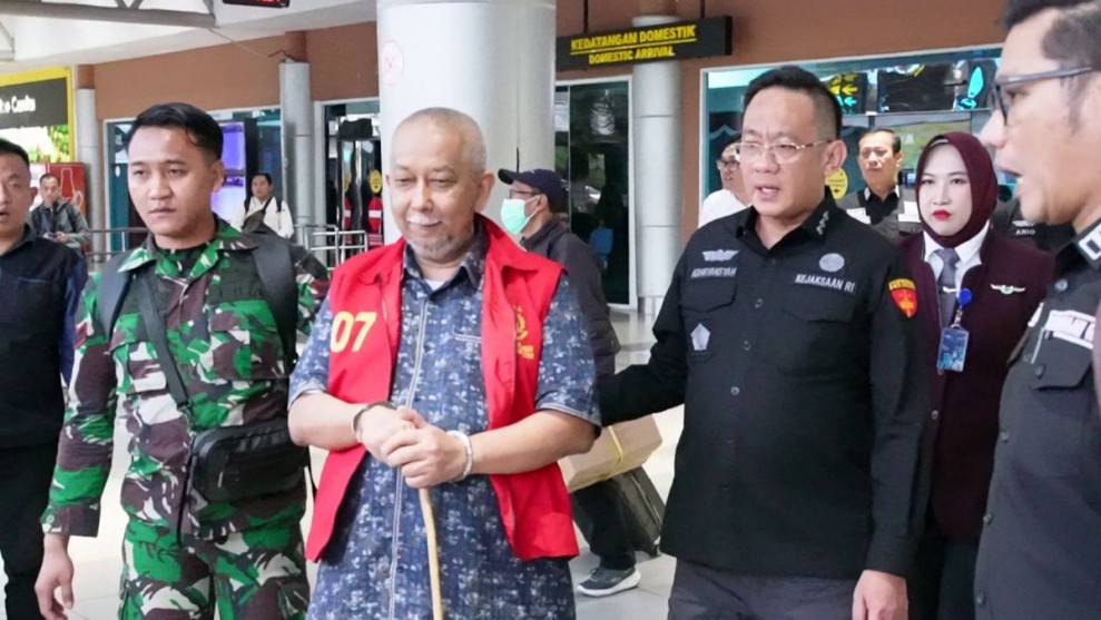 Kejati Sumsel Pindahkan Mantan Dirjen Tersangka Kasus Prasarana Kereta Api ke Rutan Palembang