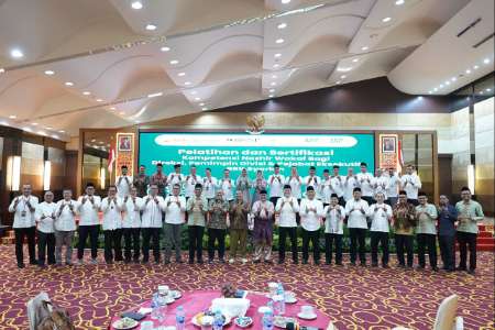 Gandeng BWI Riau, BRK Syariah Gelar Pelatihan dan Sertifikasi Kompetensi Nazhir Wakaf