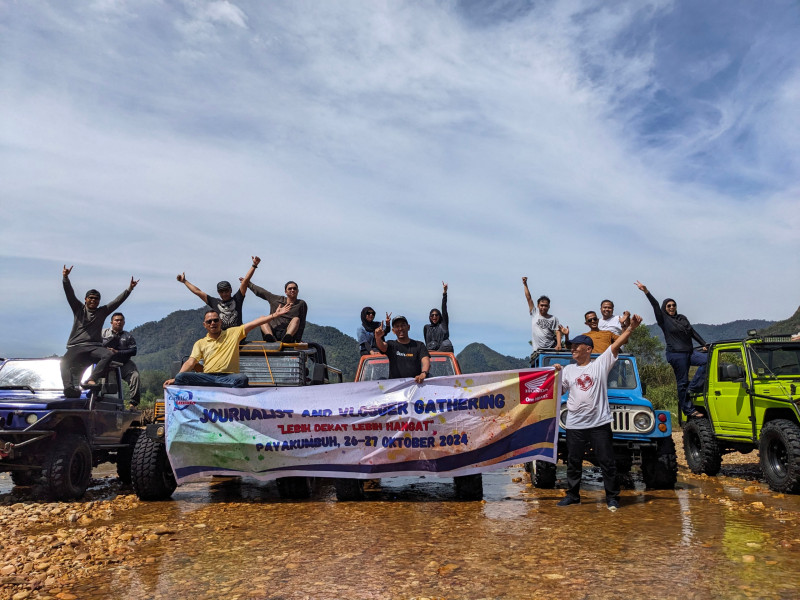 Tingkatkan Silahturahmi, CDN Ajak Jurnalis dan Vlogger Bermain Offroad