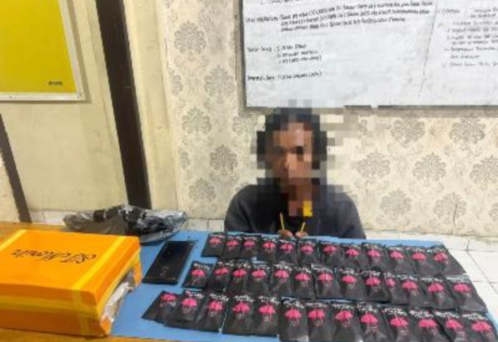 Polres Siak Tangkap Kurir Etomidate, 38 Paket Disita di Perawang