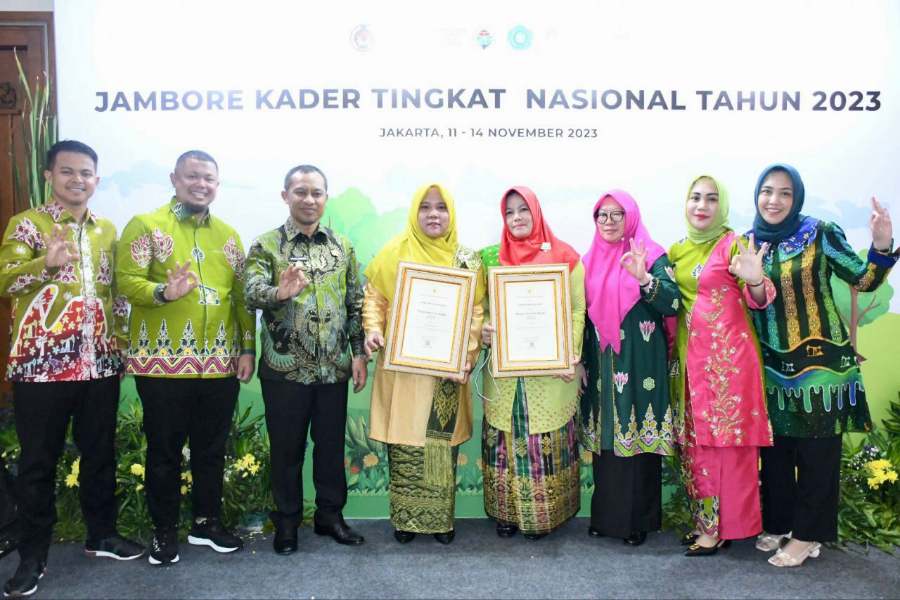 Bengkalis Boyong 2 Penghargaan pada Jambore Kader Nasional