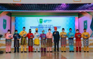 Peduli Nasip Migran, Wabup Husni Ikuti Rakortas Bersama Gubernur Riau