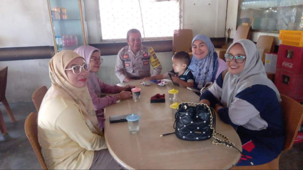 Jajaran Polsek Cerenti Gencar Cooling System Ajak Masyarakat Wujudkan Pilkada Damai