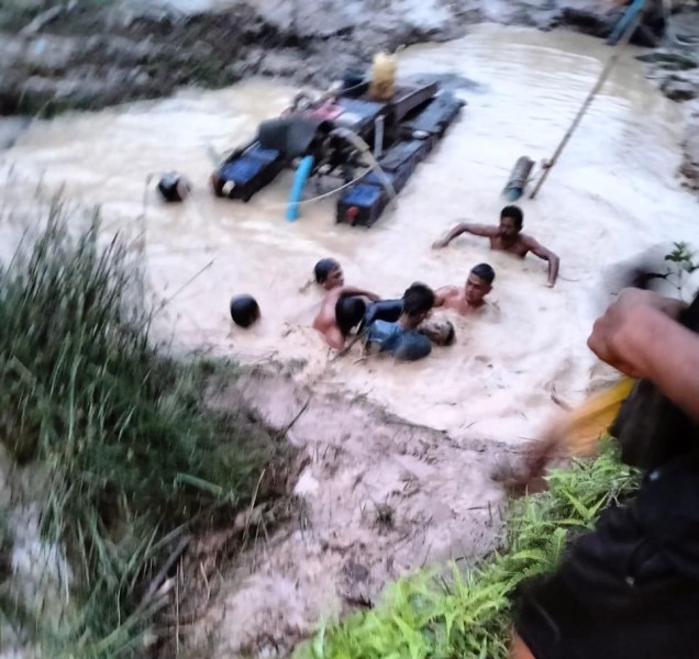 Polisi Buru Pemilik Tambang, Aktivitas PETI Ilegal di Kuansing Memakan Korban