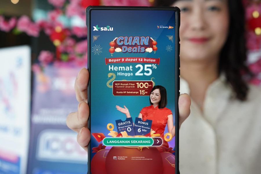 Meriahkan Perayaan Imlek, XL SATU Hadirkan Promo CUAN DEALS