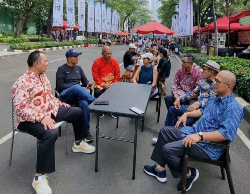 Sowan ke Dahlan Iskan, Zulmansyah Makin Mantap Maju Ketum PWI Pusat