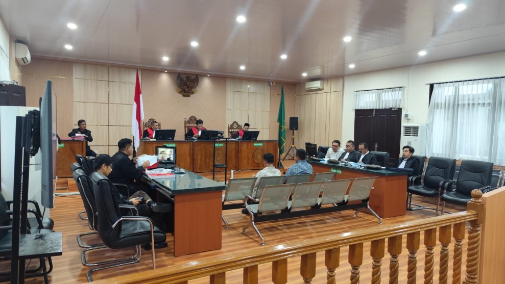 Sidang Larshen Yunus, Pejabat Pekanbaru Ngaku Diperas Puluhan Juta