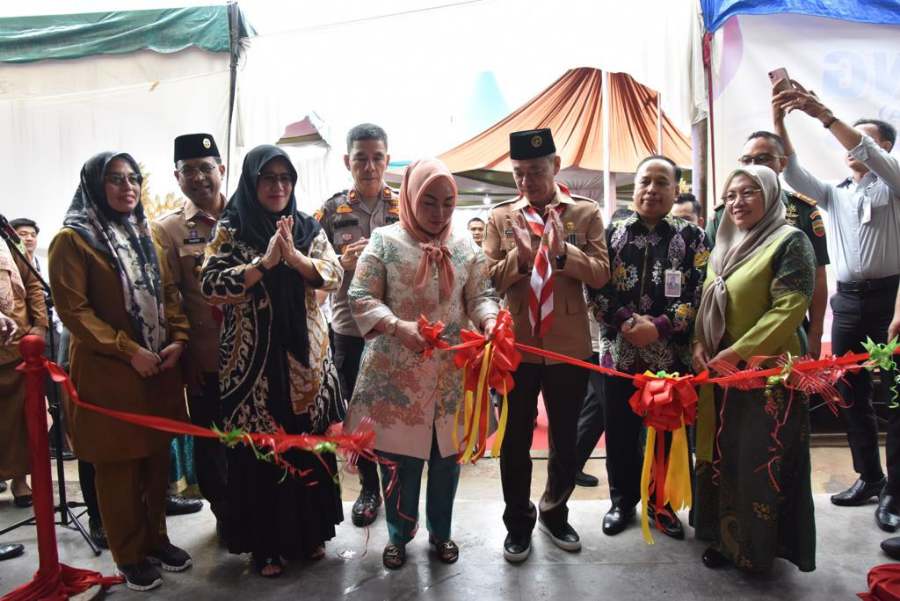 Bupati Rohil Resmikan Kantor BRK Syariah Ujung Tanjung dan Panipahan