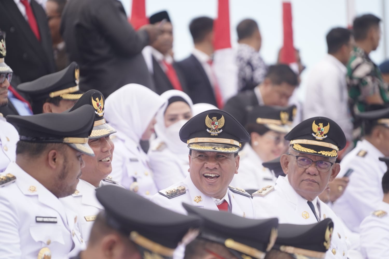 Hadiri HUT Otda di Makasar, Suhardiman : Kuansing Akan Terus Gali Potensi SDA dan SDM