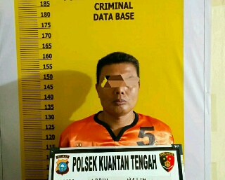 Lagi Asyik Merekap, Polsek Kuantan Tengah Bekuk Pelaku Judi Togel