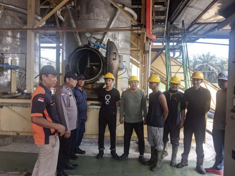 Cooling System, Polsek Kandis Sampaikan Pesan Pilkada Damai 2024