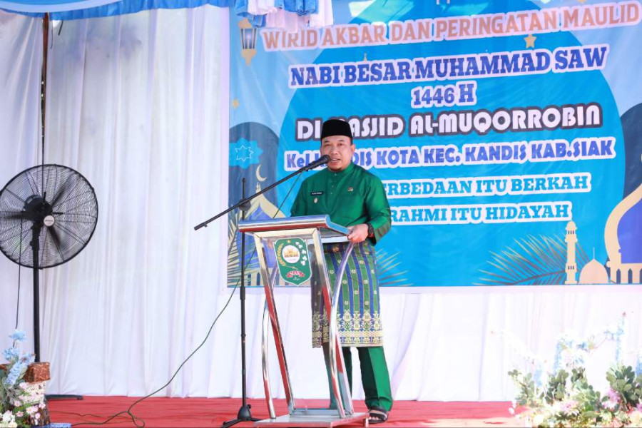 Hadiri Wirid Akbar, Wabup Husni: Momentum Mengenang Nabi Muhammad
