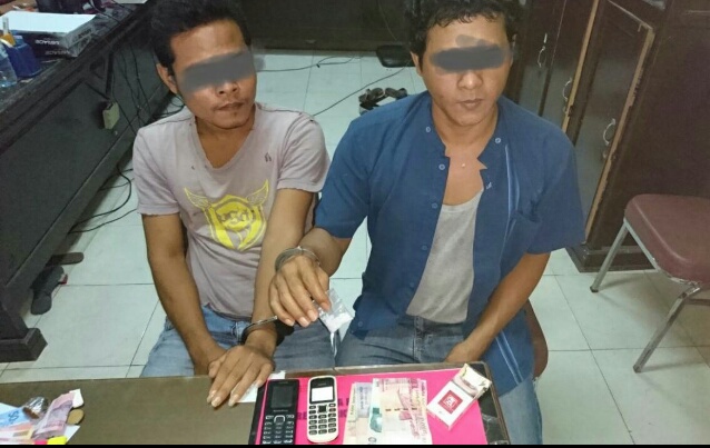 Tim Resnarkoba Polres Kuansing Amankan 2 Tersangka Pelaku Narkoba
